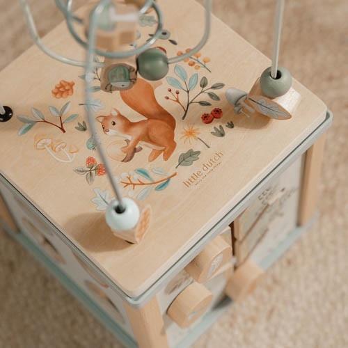 Little Dutch Activity Cube - Forest Friends