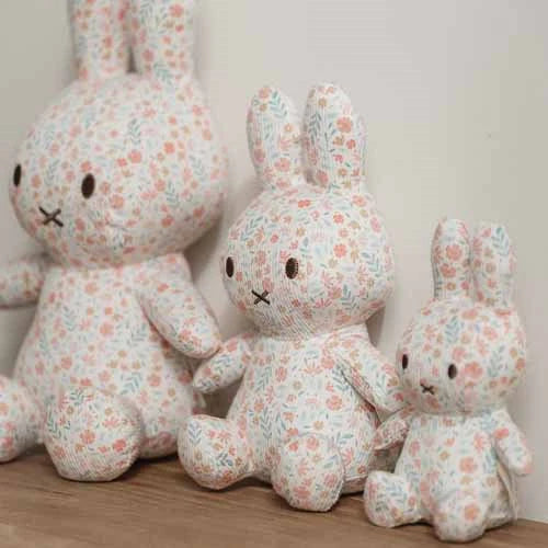 Little Dutch Miffy All Over Print - Lucky Blossom - 15cm