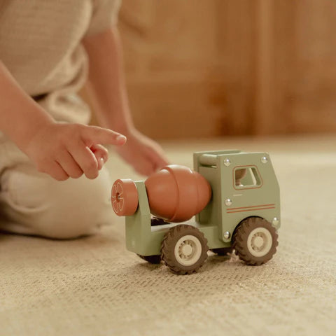 Little Dutch Wooden Cement Truck