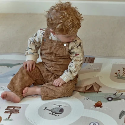 Little Dutch Safari Friends Car Play Mat
