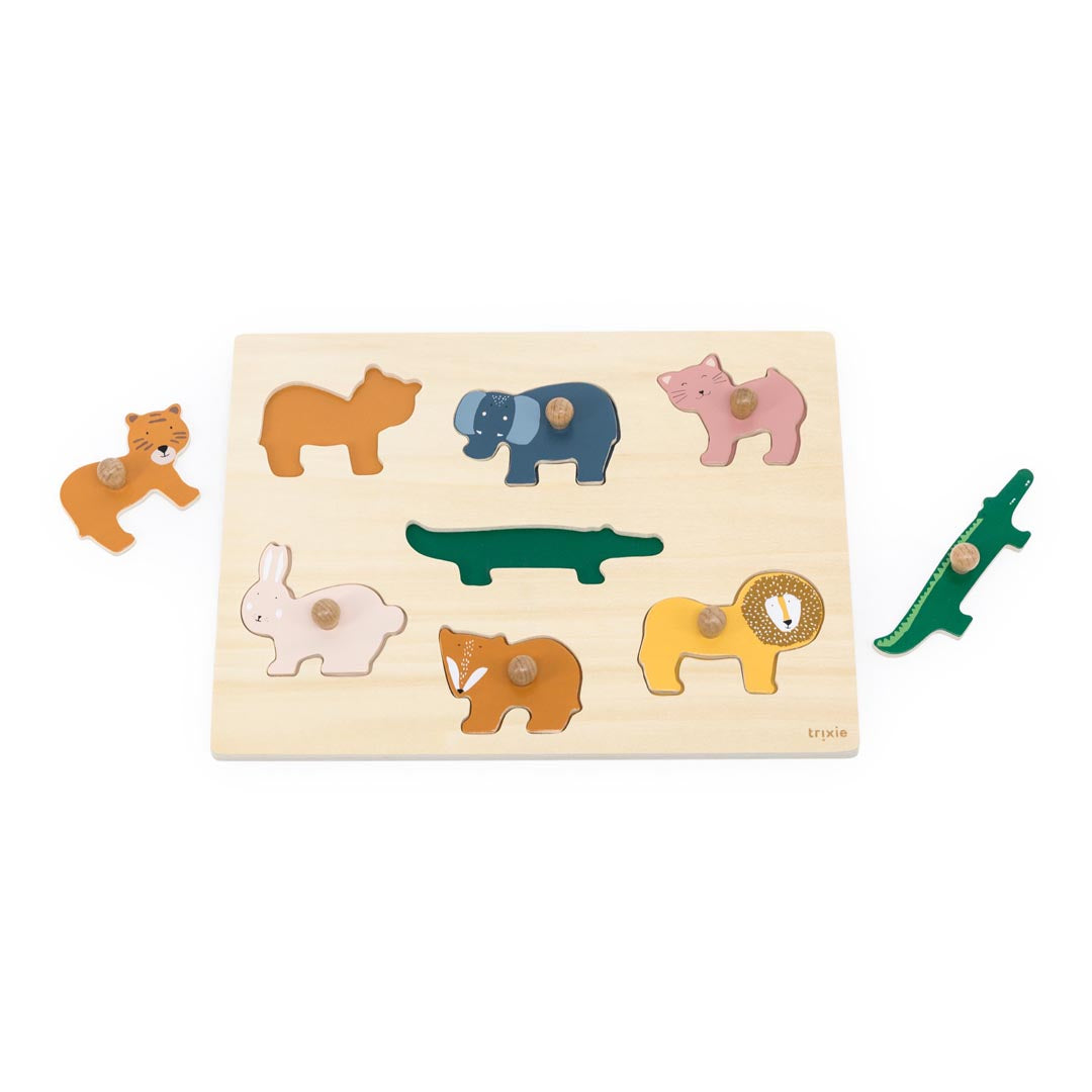 Trixie Wooden Animal Puzzle - 7 Piece