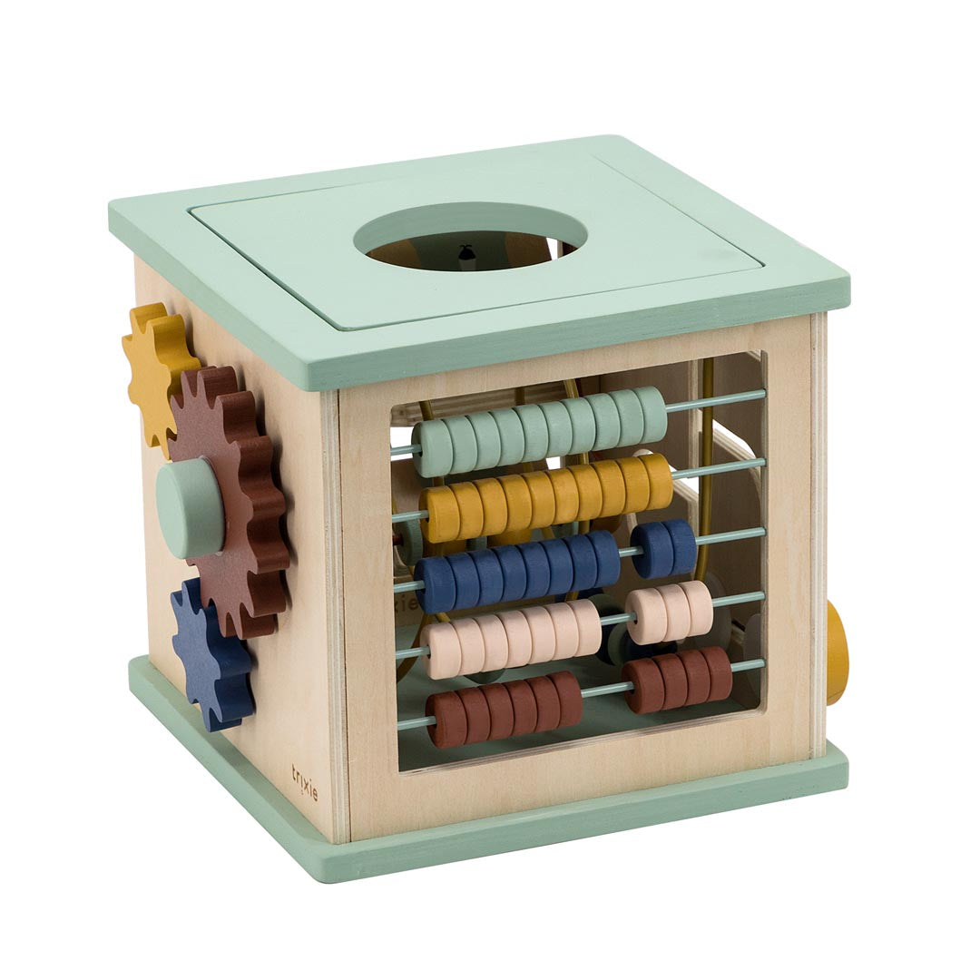 Trixie Wooden Activity Cube 5 in 1