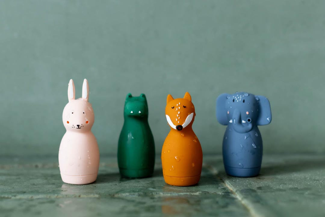 Trixie Bath Toy - Squeezy Animal - Mrs Rabbit & Mr Fox