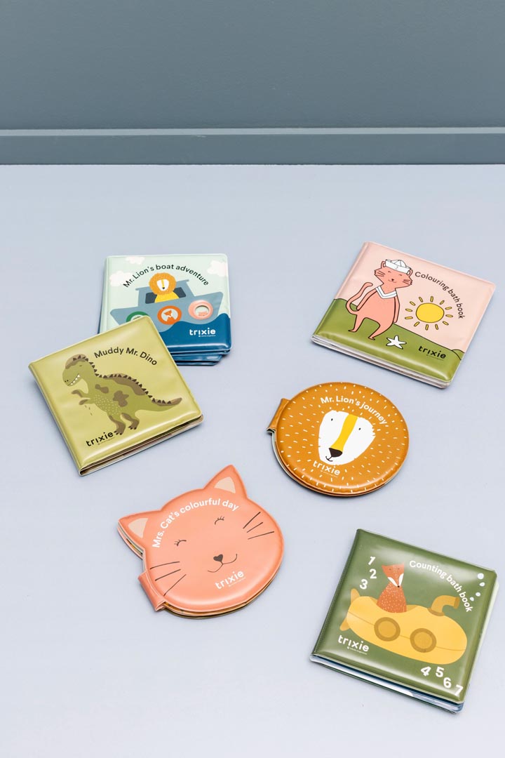 Trixie Counting Bath Book - Colour Changing Bath Book