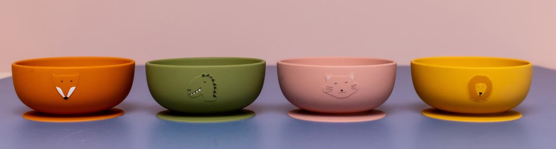 Trixie Silicone Bowl with Suction - Mr Lion