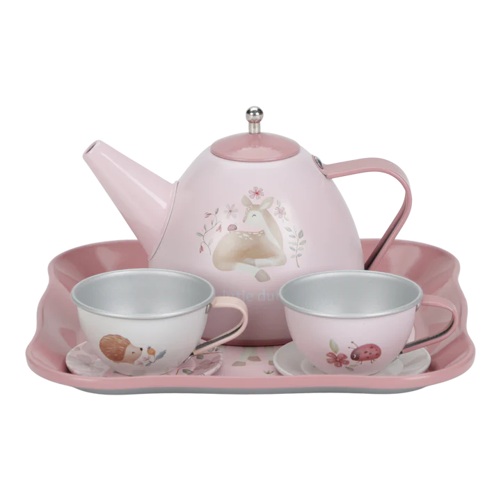 Little Dutch Tea Set in a Suitcase