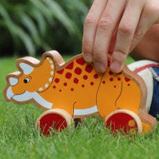 Lanka Kade Push Along Triceratops