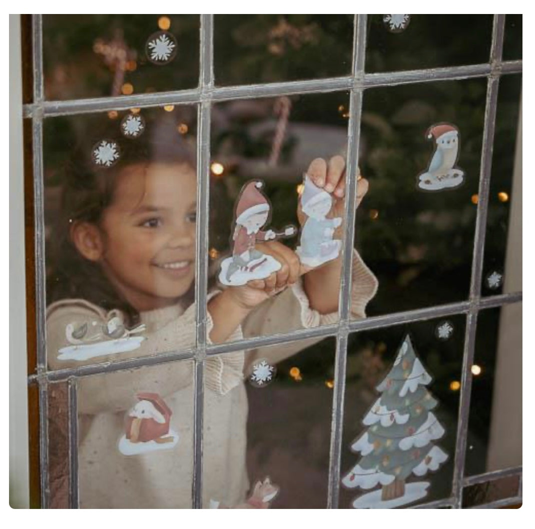 Little Dutch Window Stickers - Christmas