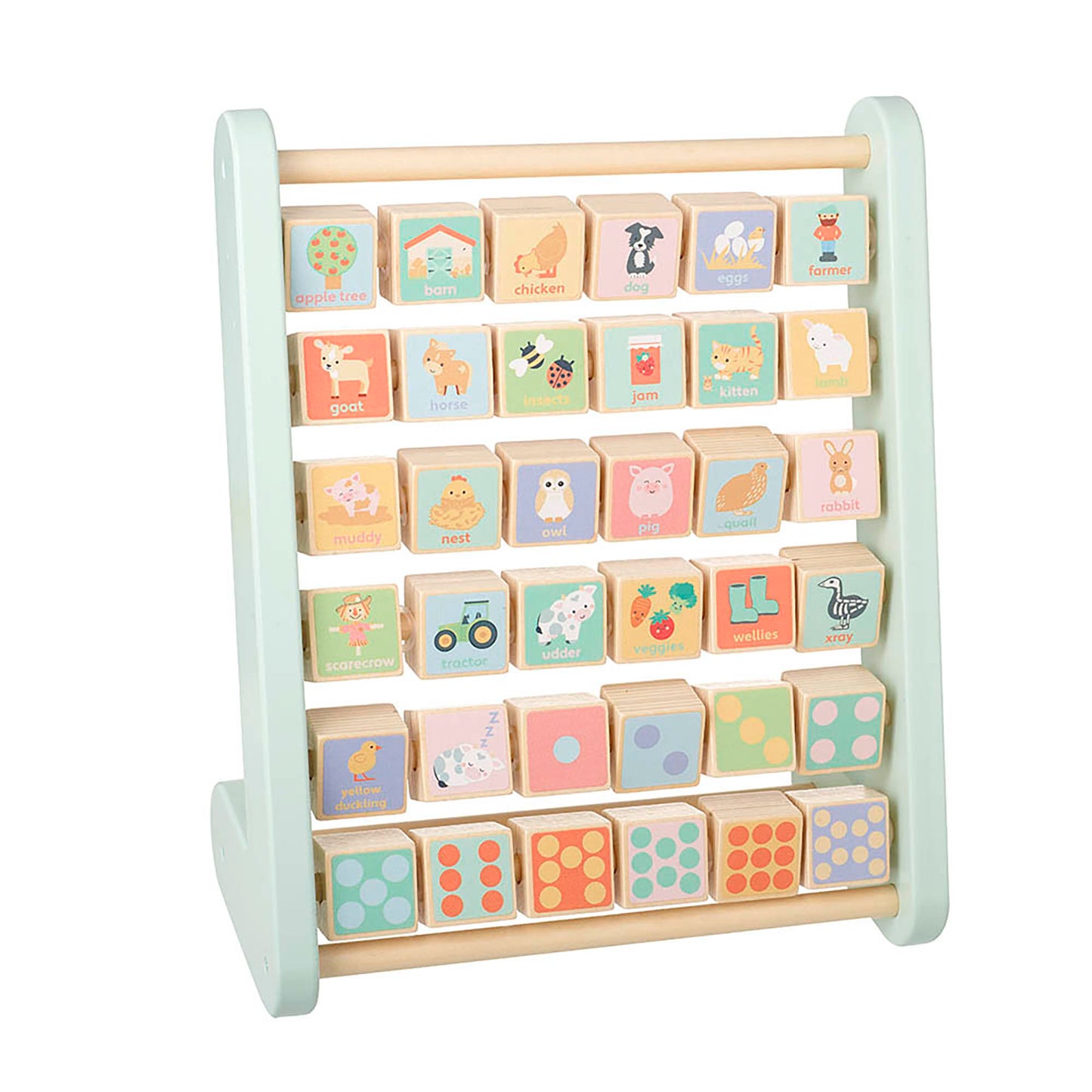 Orange Tree Toys Farmyard Alphabet Abacus