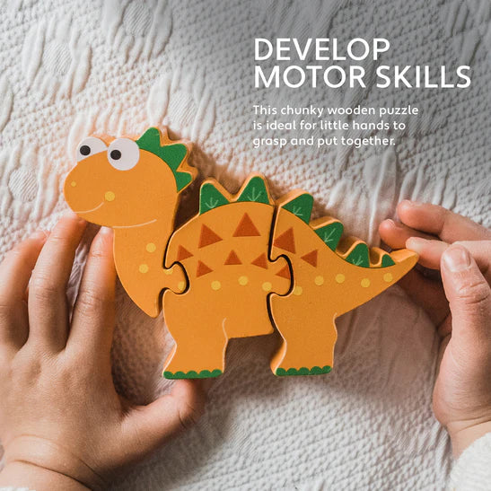 Orange Tree Toys Stegosaurus Mini Puzzle