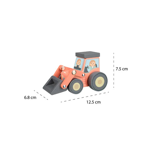 Orange Tree Toys Farm Loader Tractor