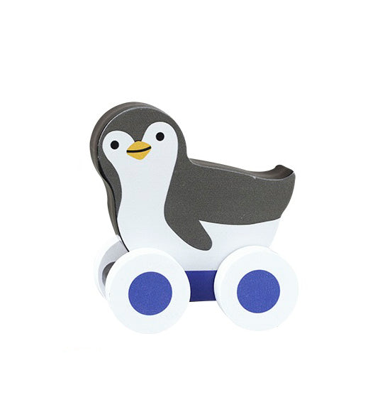 Orange Tree Toys First Push Toy - Penguin