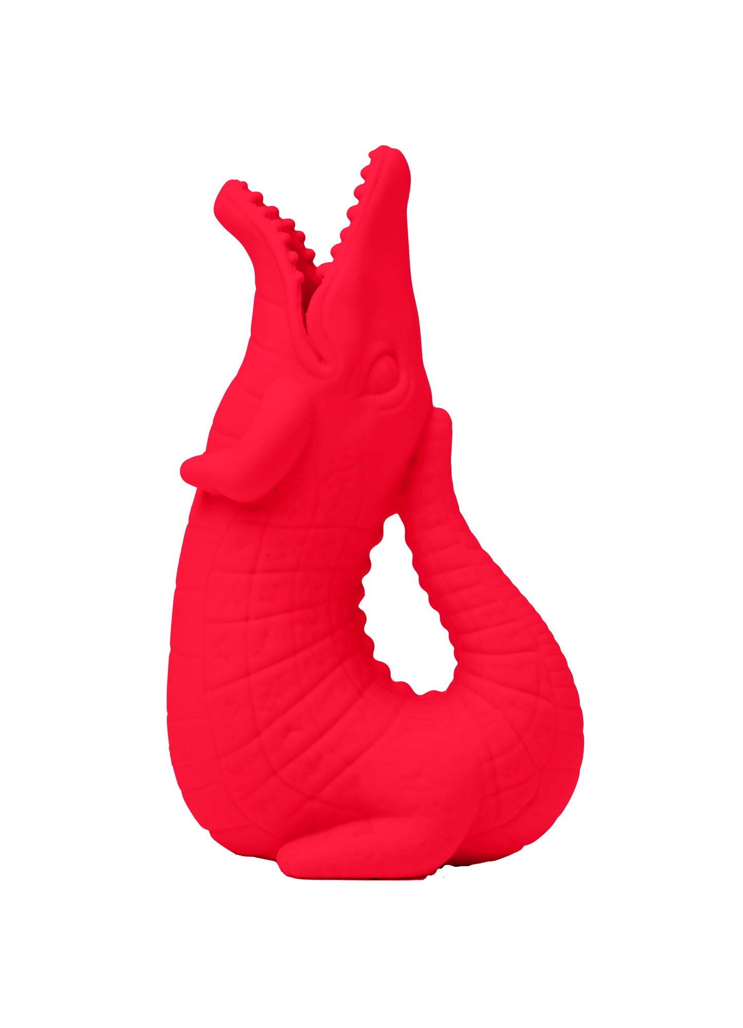 Scrunch Crocodile - Strawberry Red