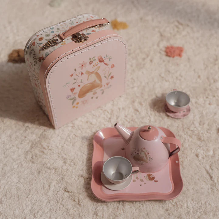 Little Dutch Tea Set in a Suitcase