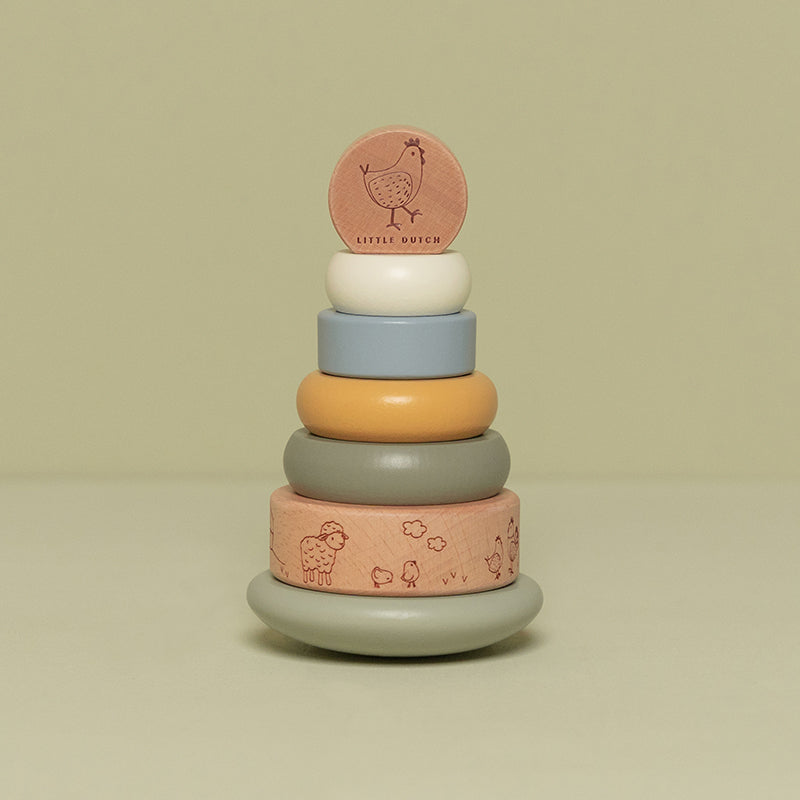 Little Dutch Rocking Ring Stacker - Little Farm