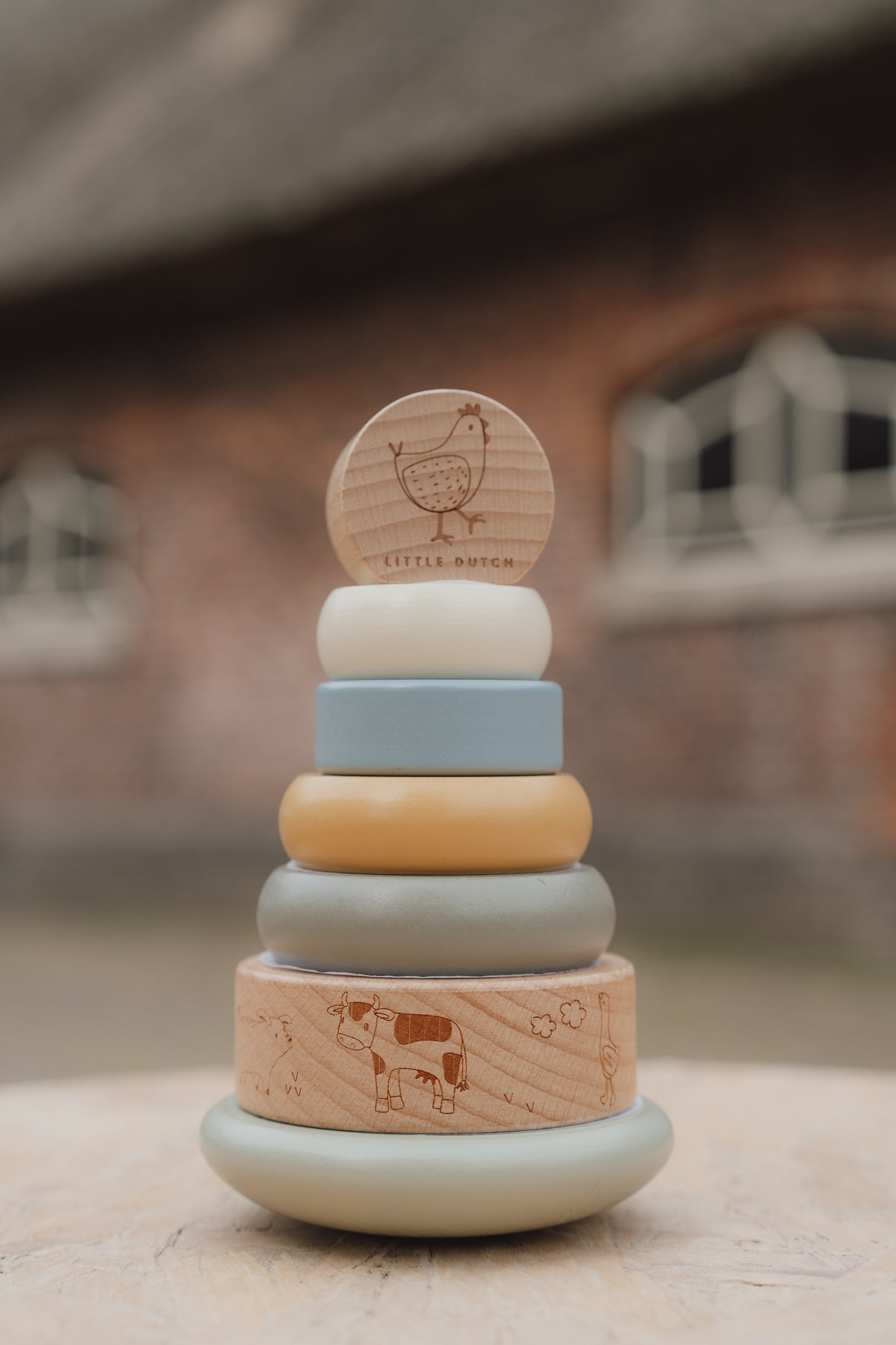 Little Dutch Rocking Ring Stacker - Little Farm