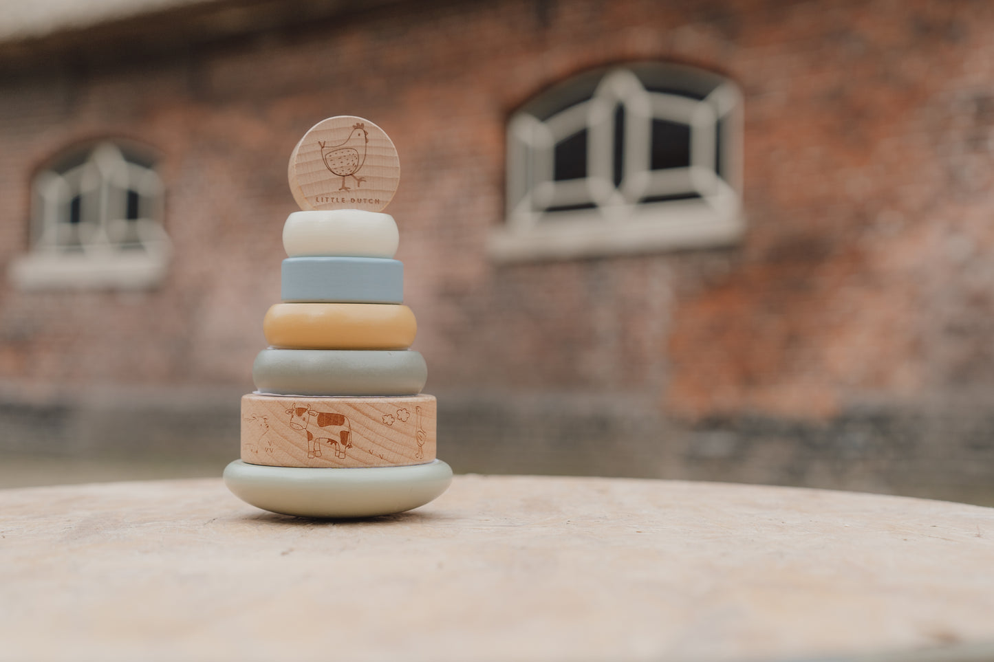 Little Dutch Rocking Ring Stacker - Little Farm
