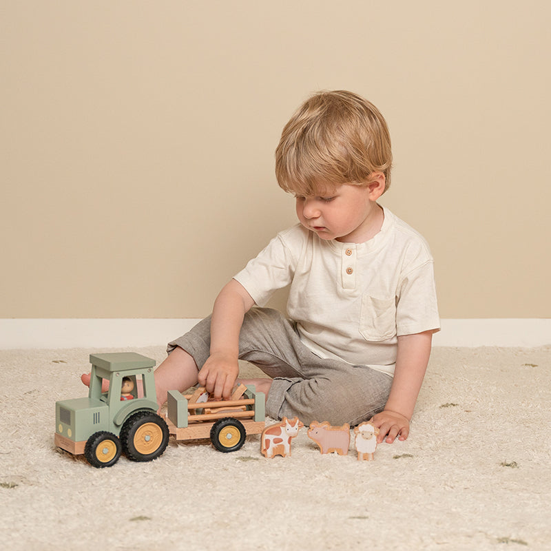 Little Dutch Tractor & Trailer - Little Farm