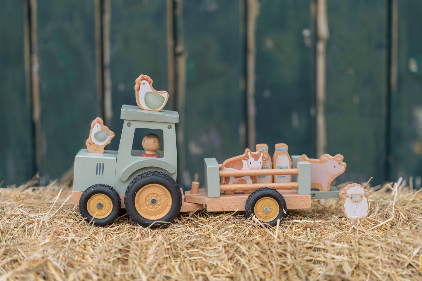 Little Dutch Tractor & Trailer - Little Farm