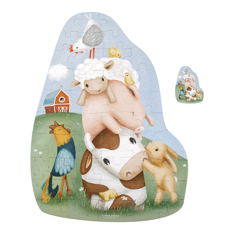 Little Dutch XL Floor Puzzle - Little Farm