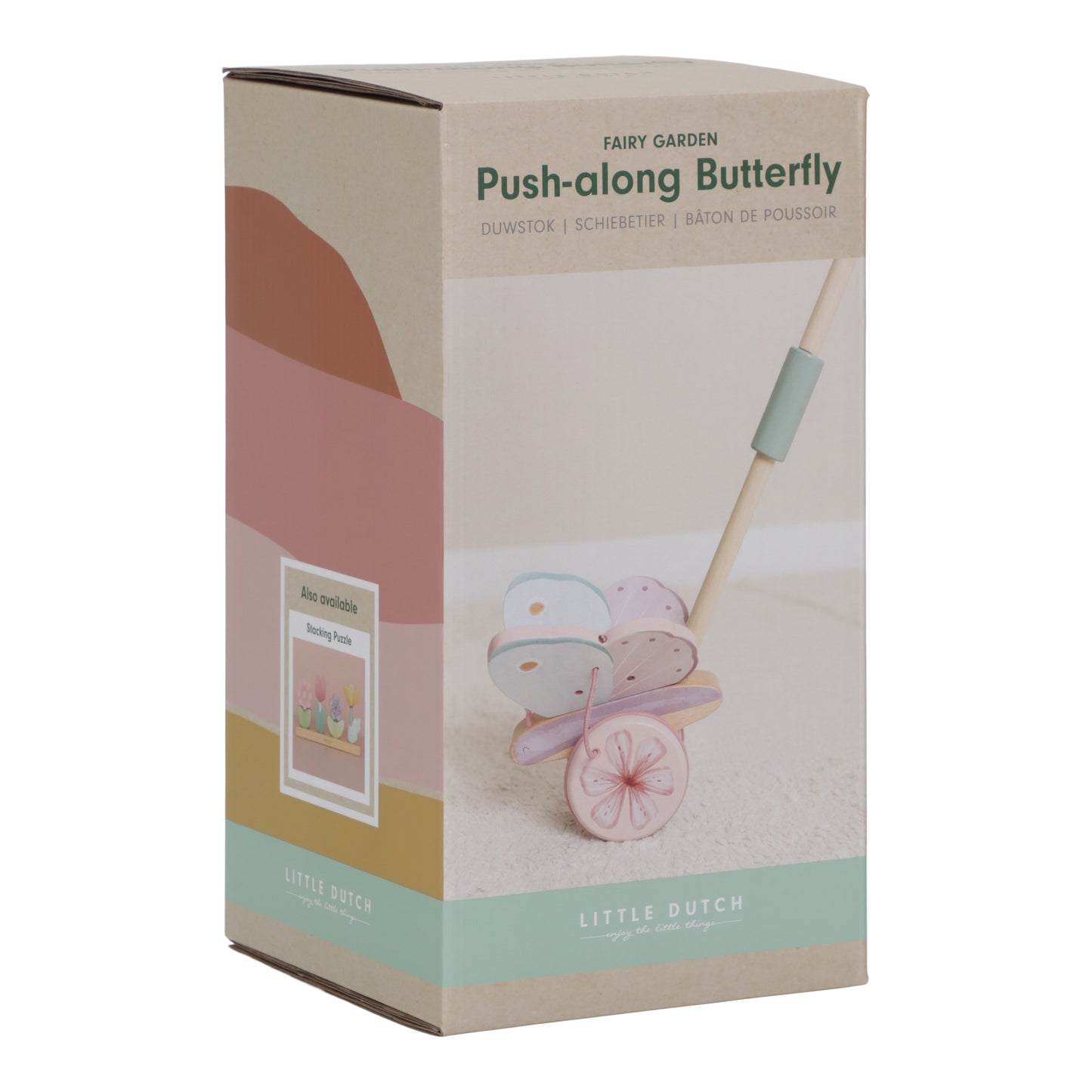 Little Dutch Push Along Butterfly - Fairy Garden