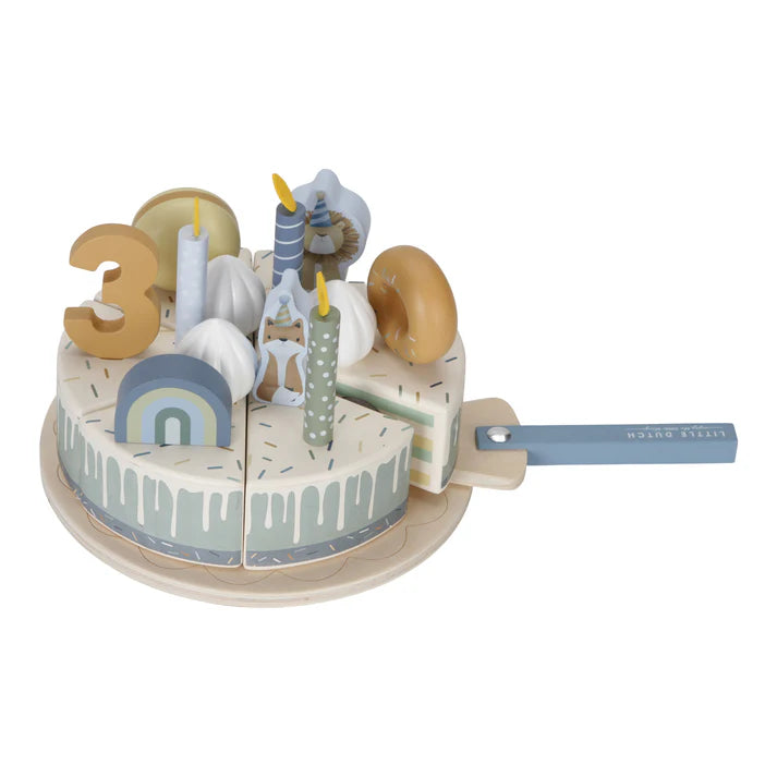 Little Dutch Birthday Cake - Blue