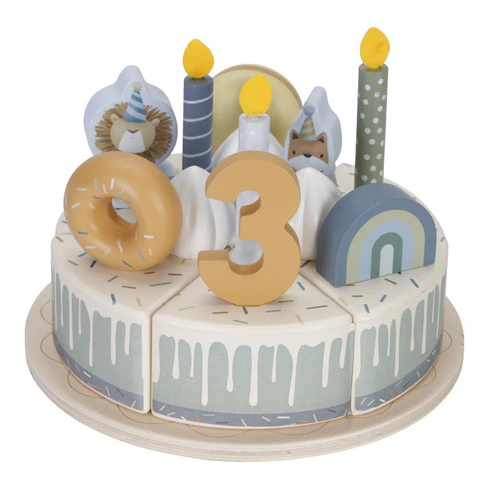 Little Dutch Birthday Cake - Blue