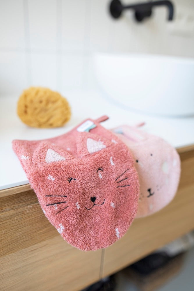Trixie Washcloths - Mrs Cat & Mrs Rabbit