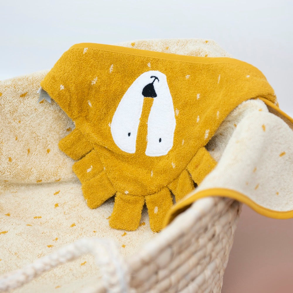 Trixie Hooded Towel - 75cm x 75cm - Mr Lion