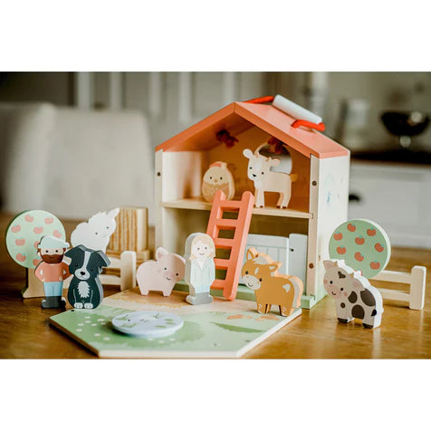 Orange Tree Toys Farmyard Play Set
