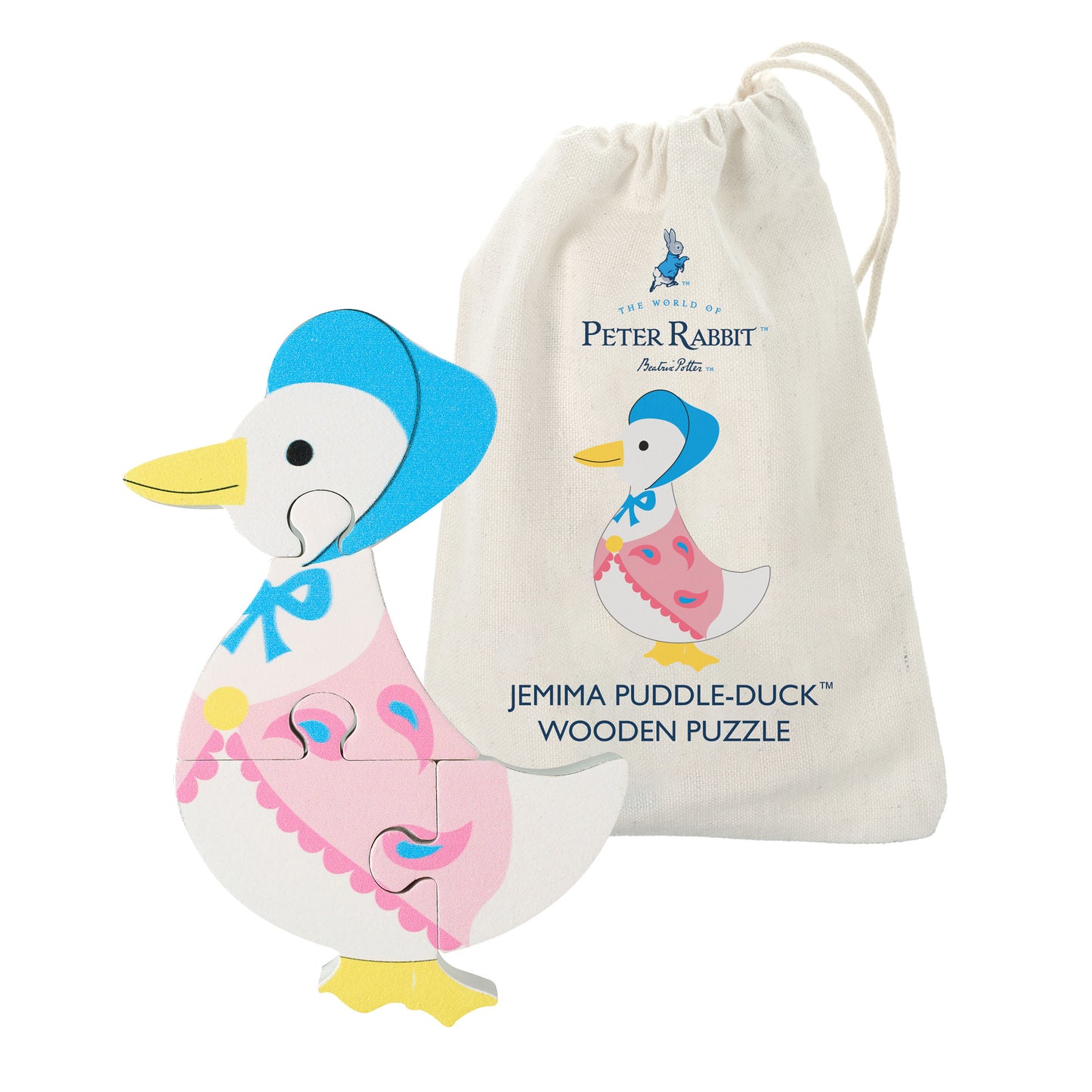 Jemima Puddleduck Wooden Mini Puzzle
