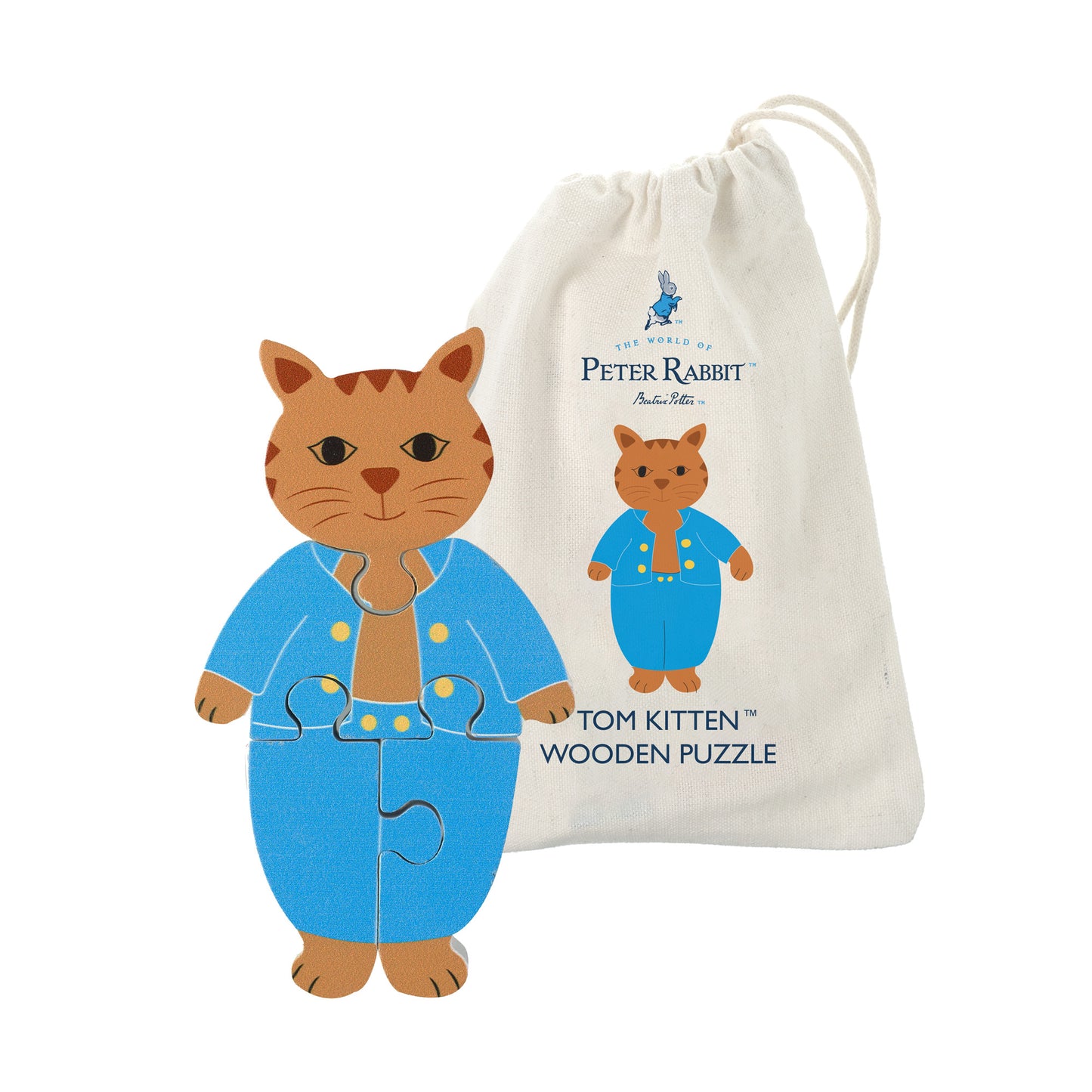 Tom Kitten Wooden Mini Puzzle