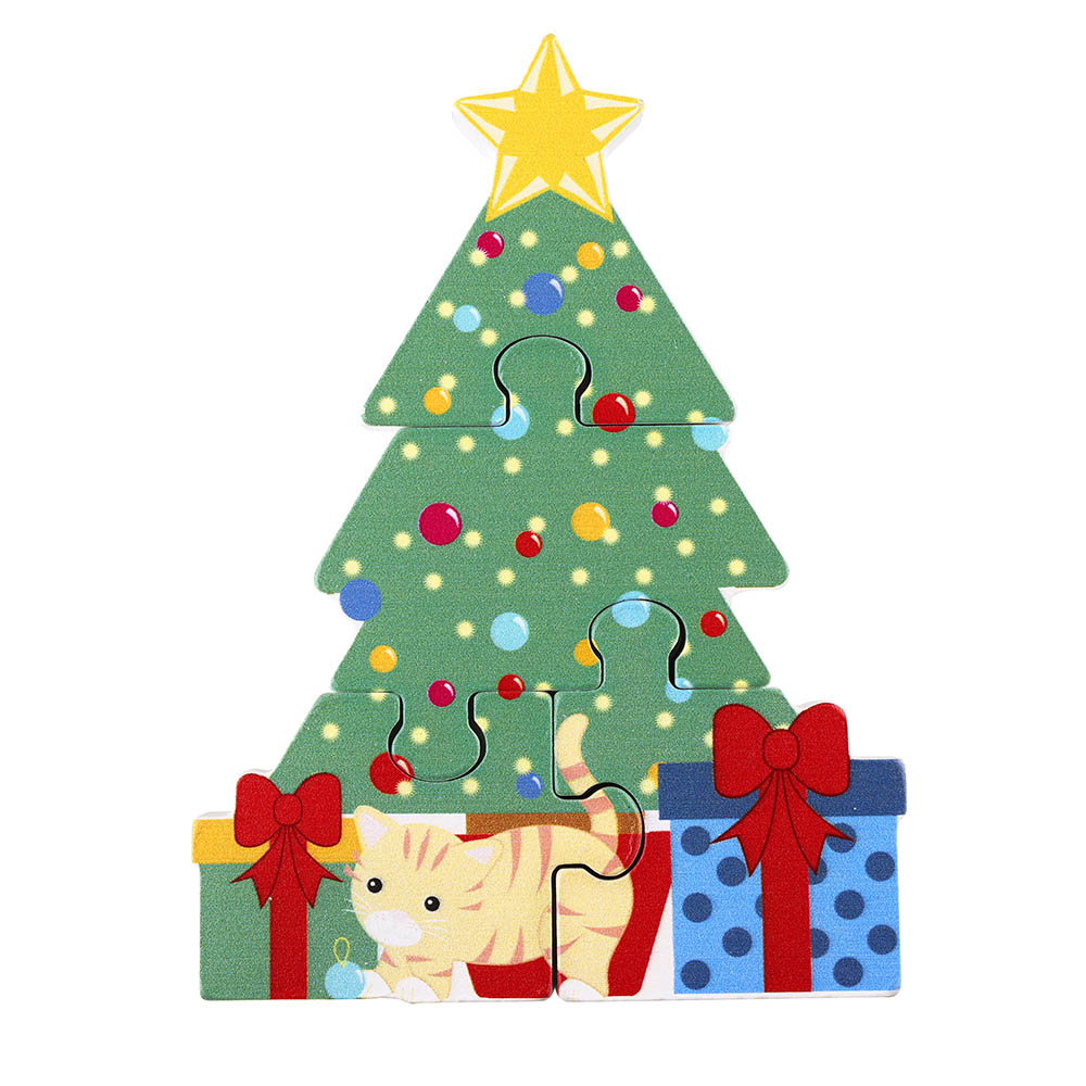 Orange Tree Toys Mini Puzzle - Christmas Tree