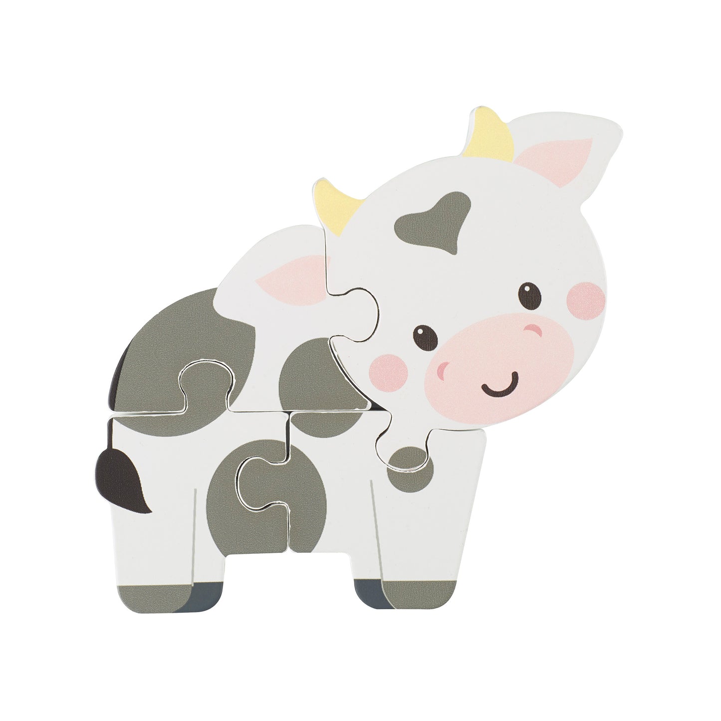 Orange Tree Toys Wooden Puzzle - Cow