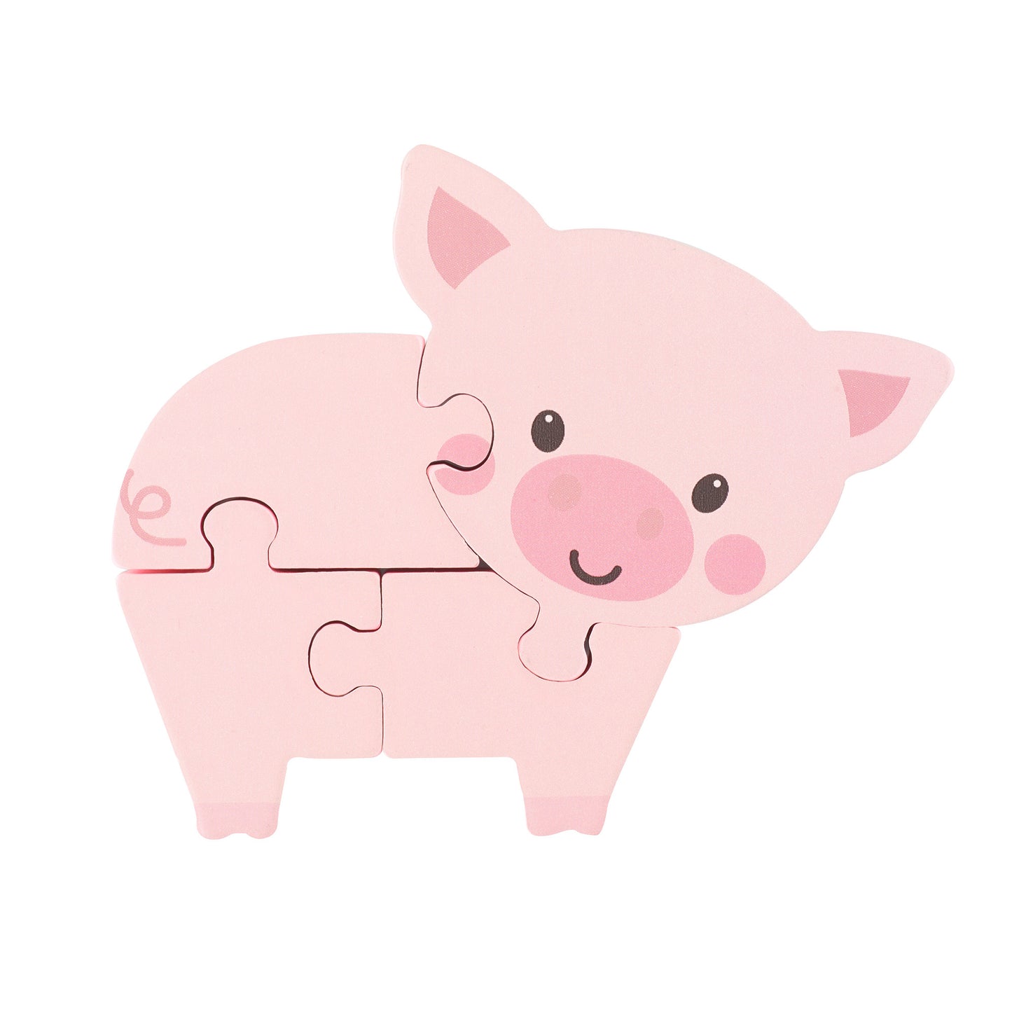 Orange Tree Toys Wooden Puzzle - Pig