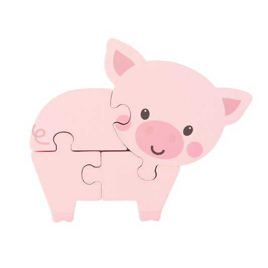 Orange Tree Toys Wooden Puzzle - Pig
