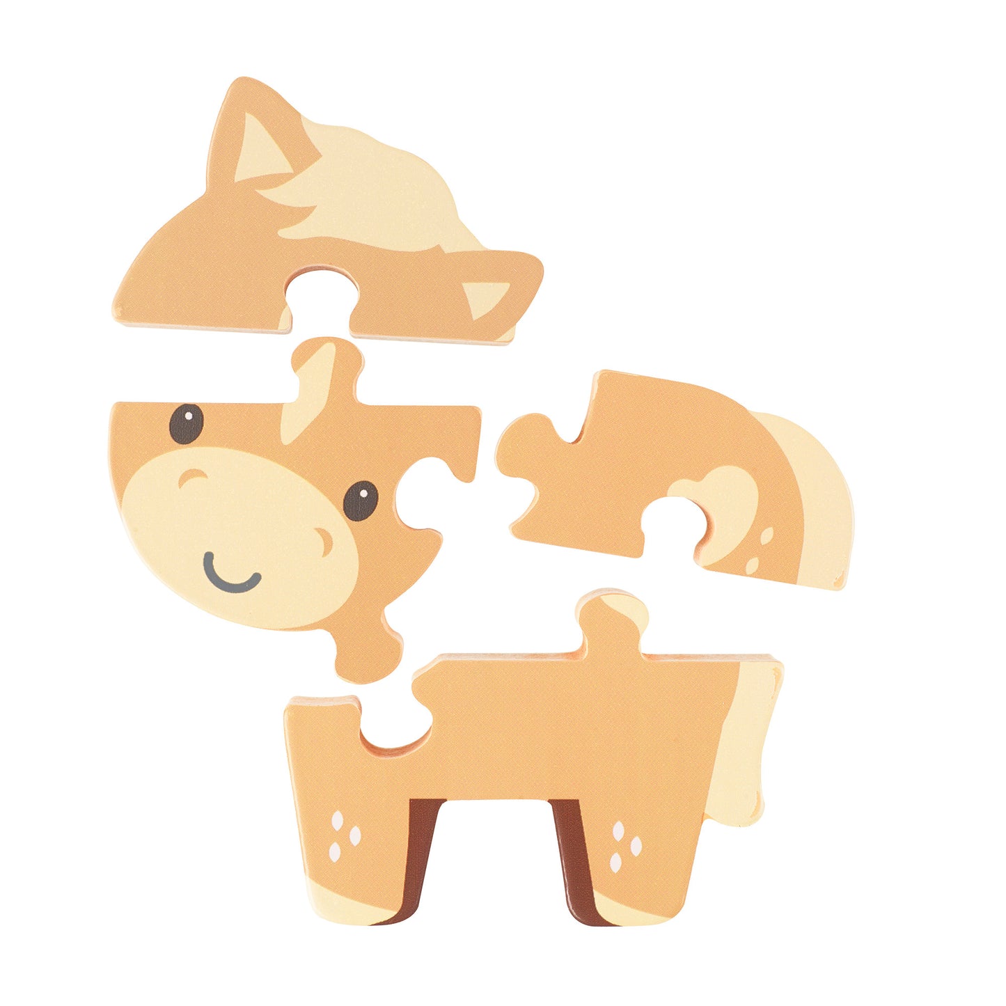 Orange Tree Toys Wooden Puzzle - Pony