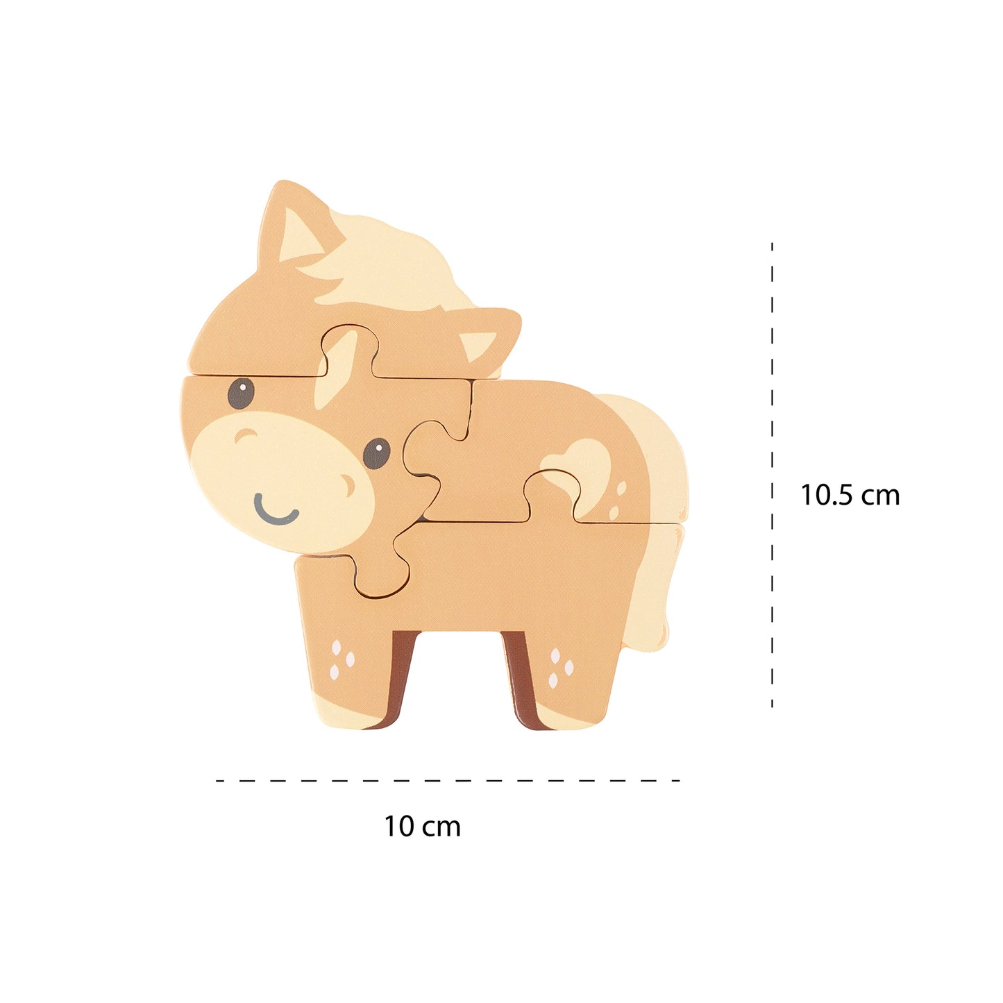 Orange Tree Toys Wooden Puzzle - Pony