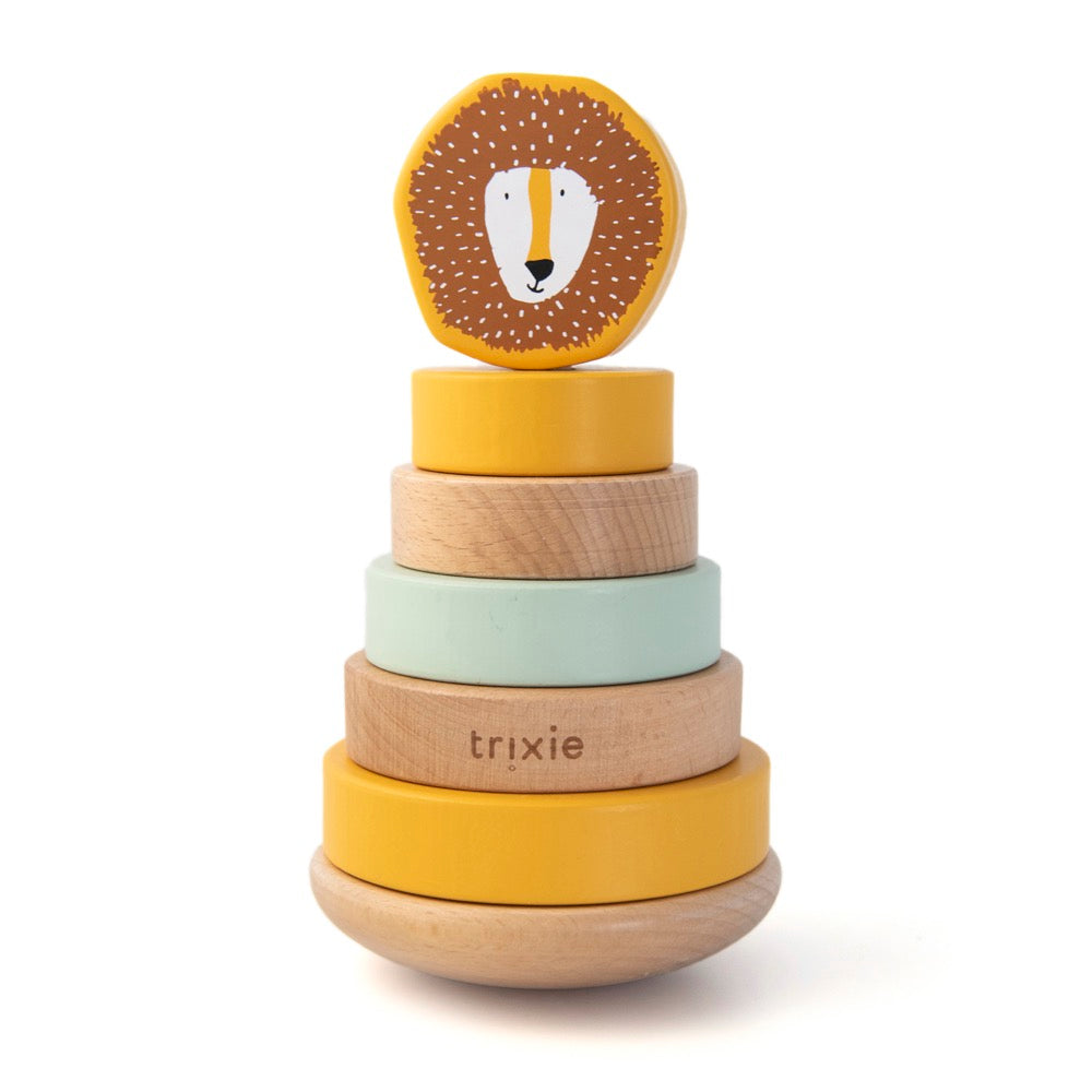 Trixie Wooden Stacking Toy - Mr Lion