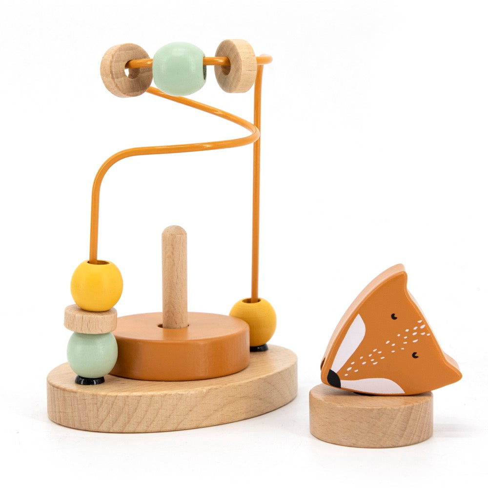 Trixie Wooden Bead Maze - Mr Fox
