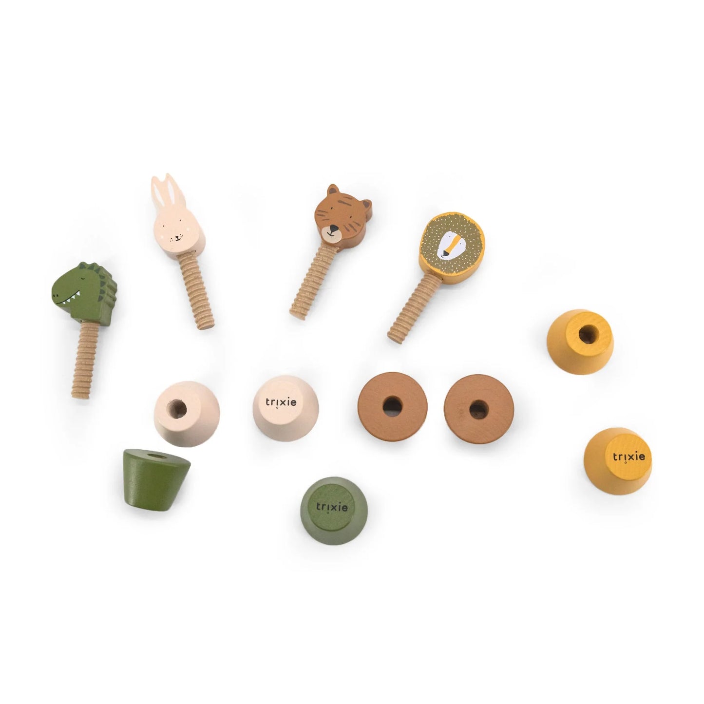 Trixie Wooden Twist Animals