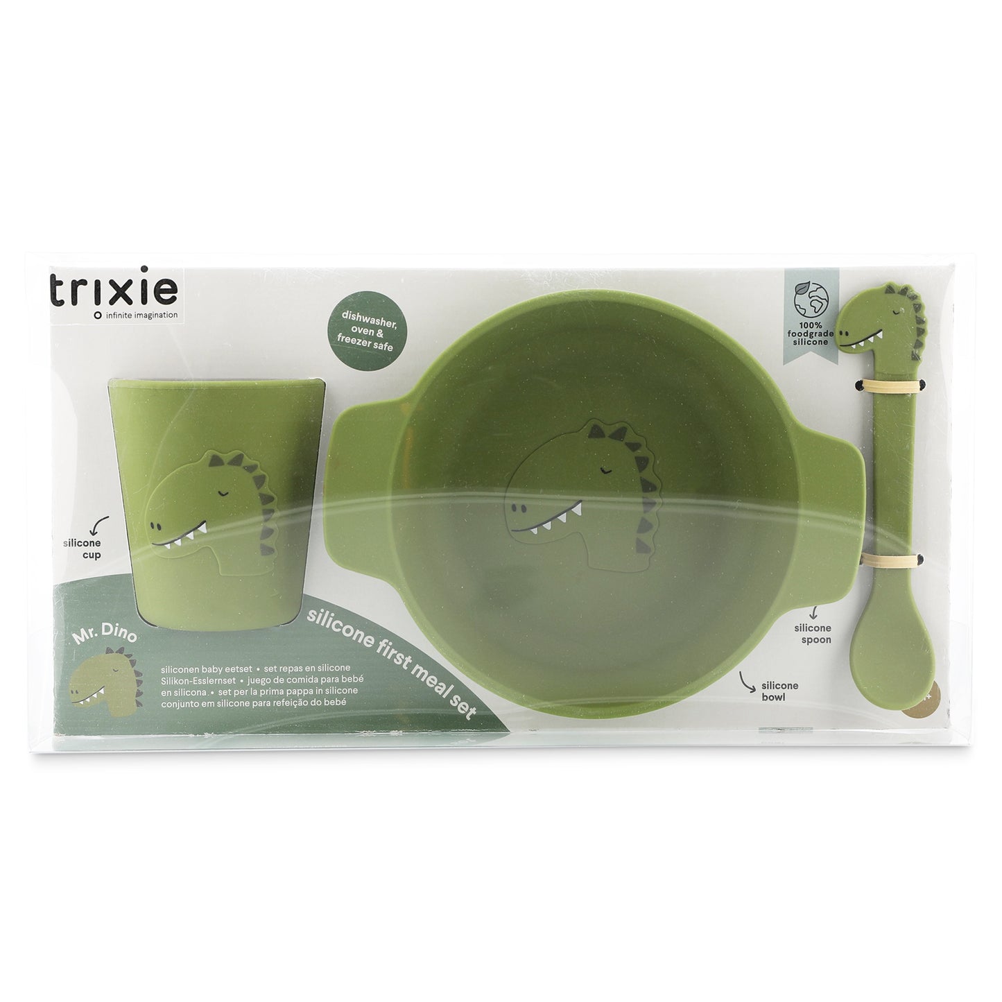 Trixie Silicone Set - Mr Dino