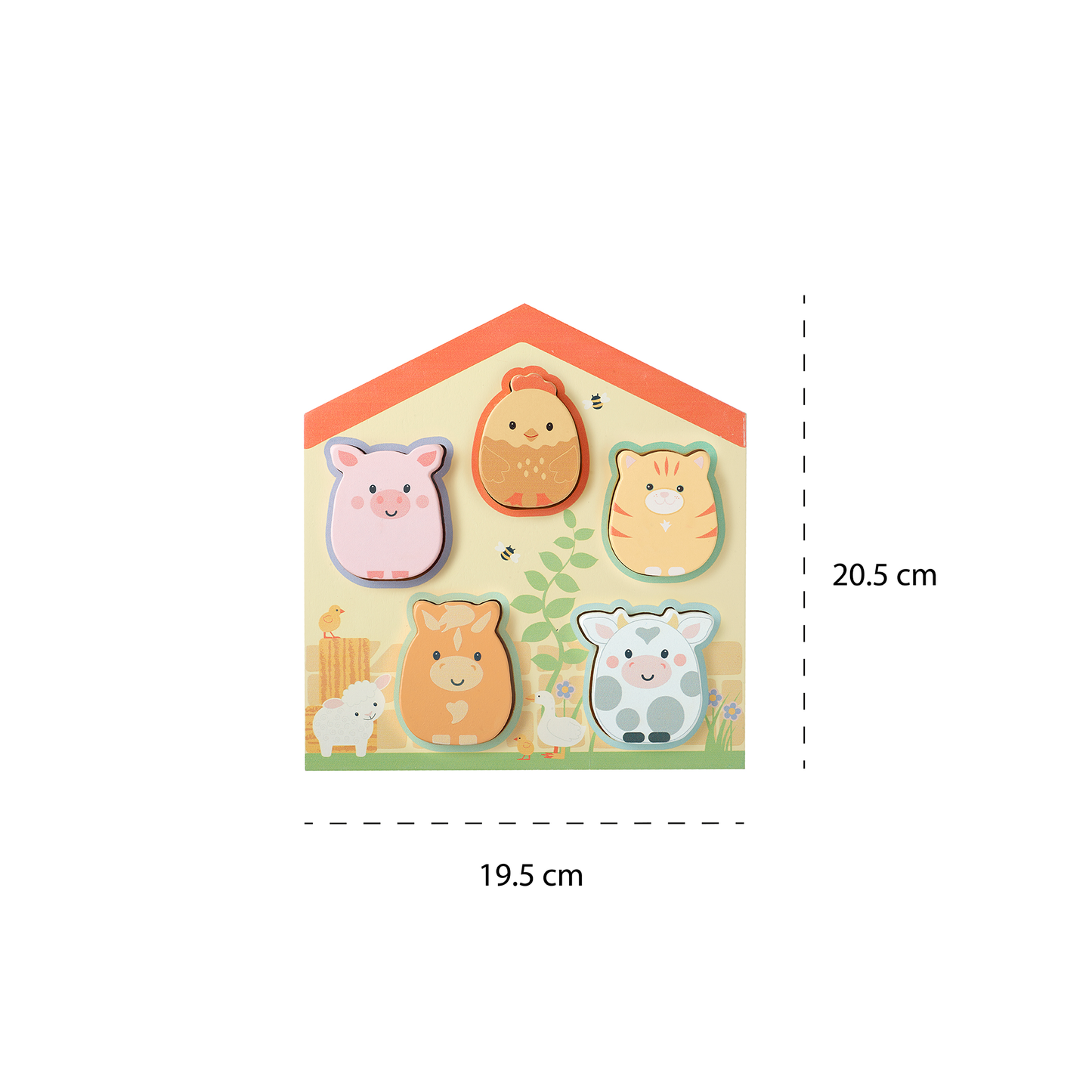 Orange Tree Toys Farmyard Barn Puzzle