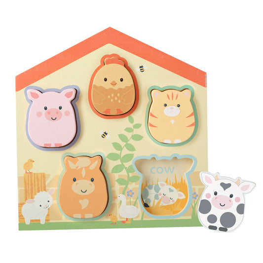 Orange Tree Toys Farmyard Barn Puzzle