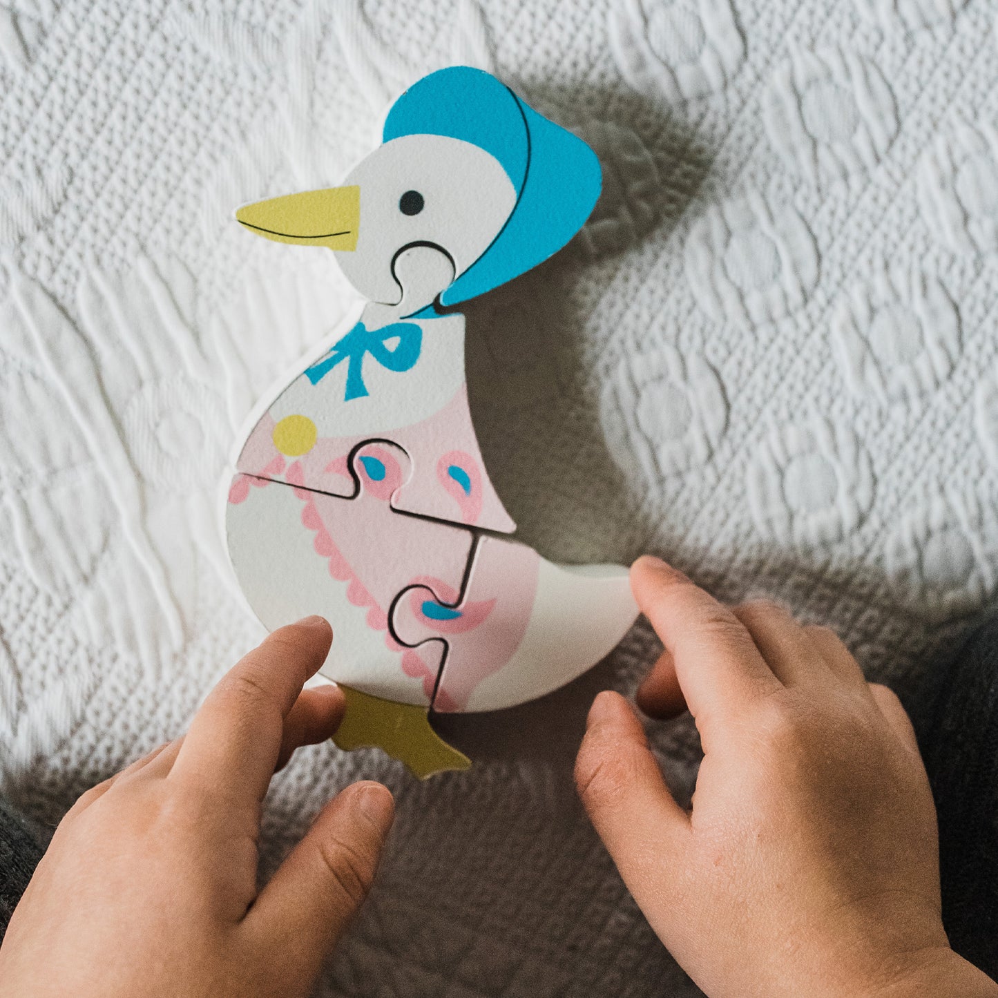 Jemima Puddleduck Wooden Mini Puzzle