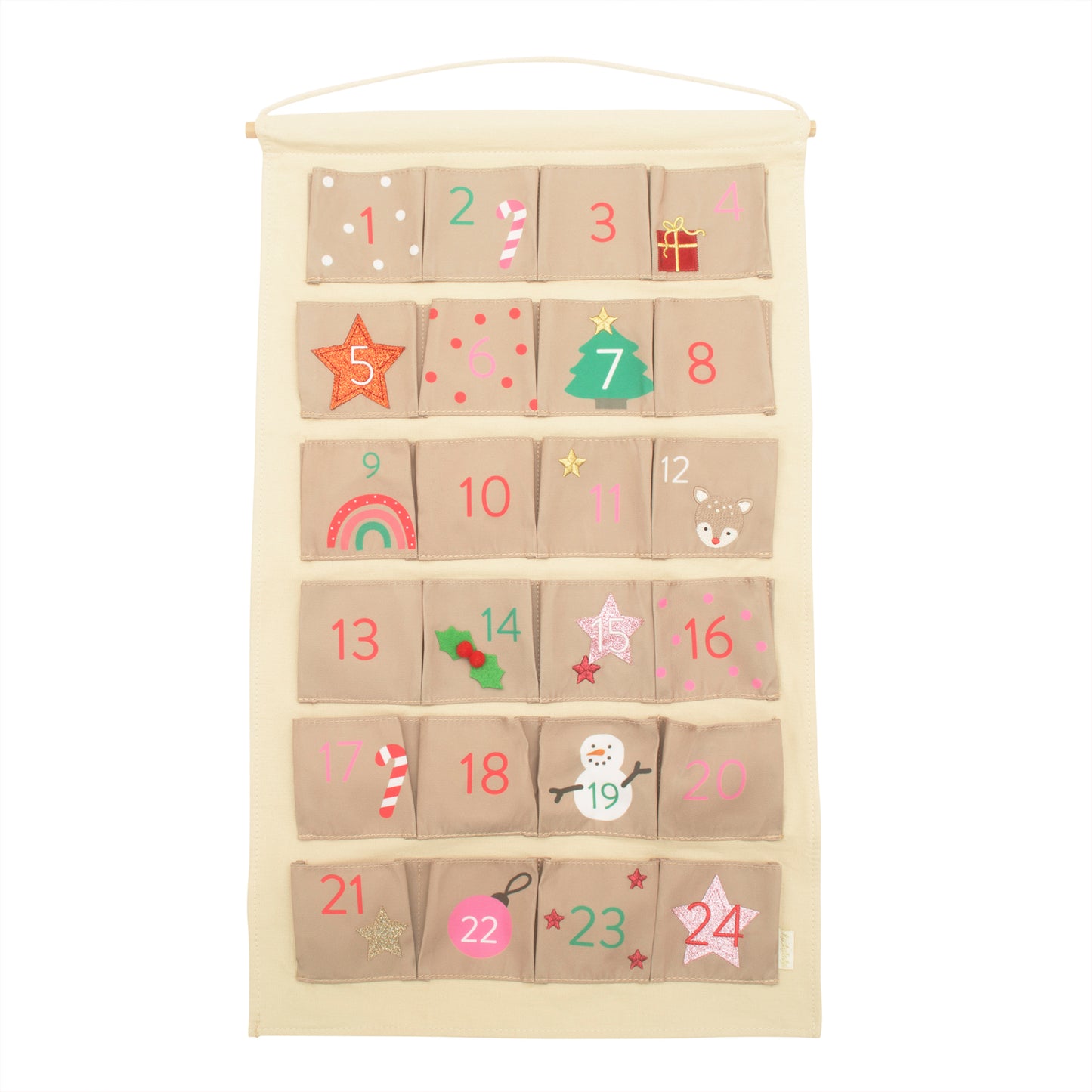 Rockahula Resuable Advent Calendar - Jolly Christmas