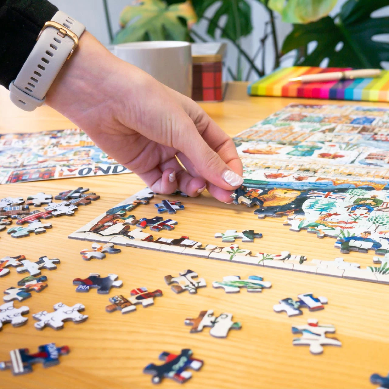 Bopster Illustrated London Jigsaw - 1000pcs