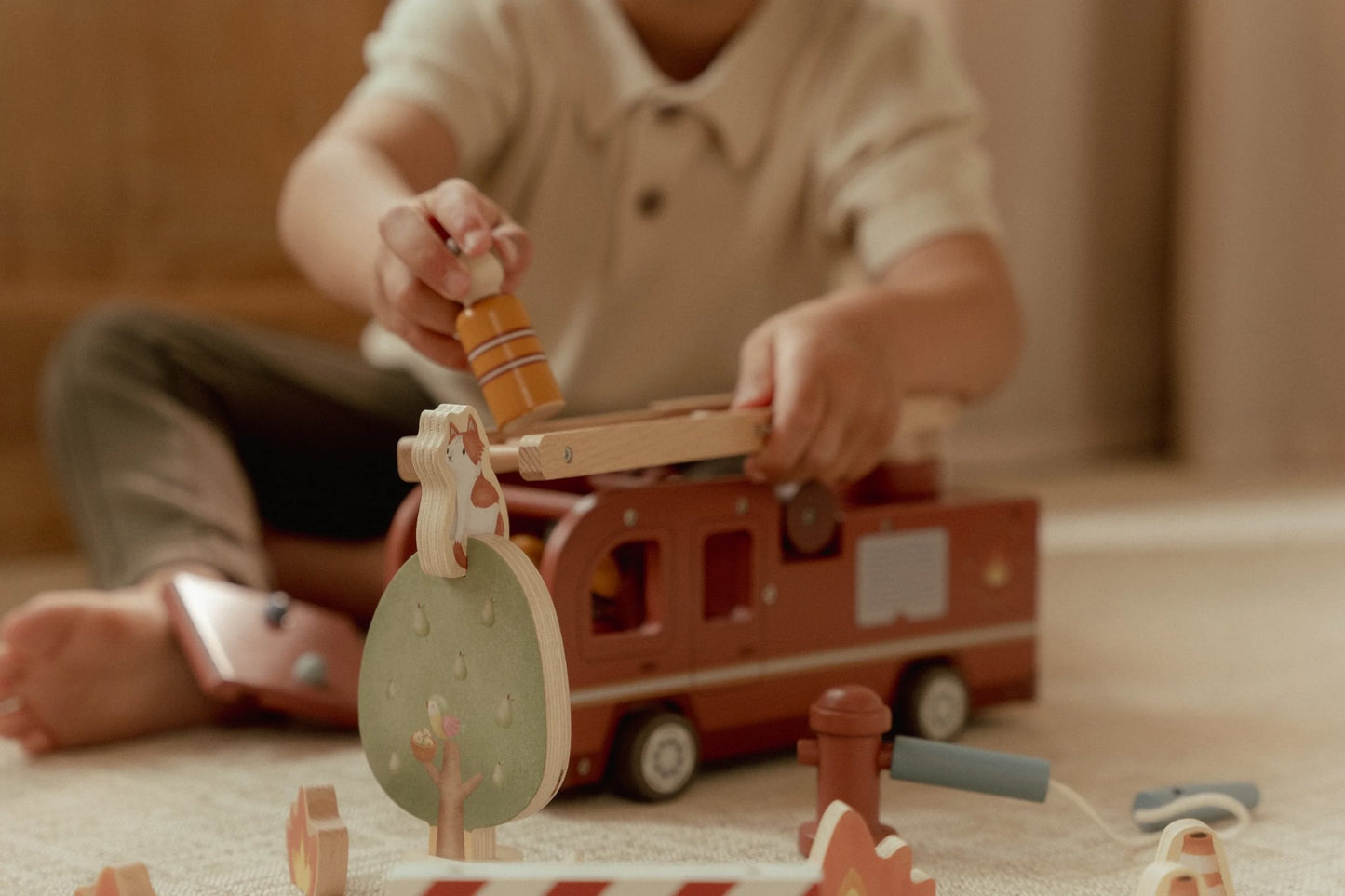 Little Dutch Fire Truck Set