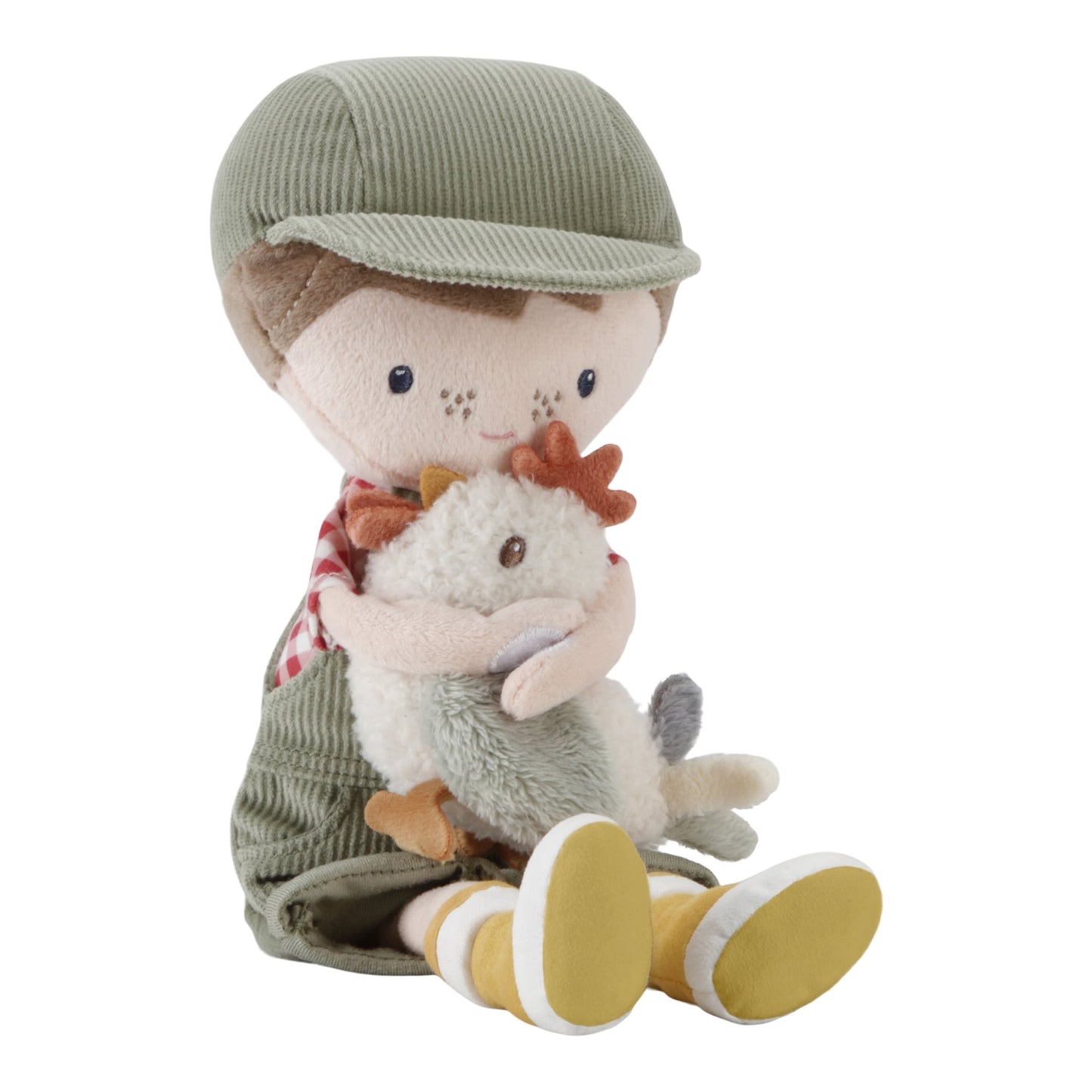 Little Dutch Farmer Jim with Chicken Cuddle Doll