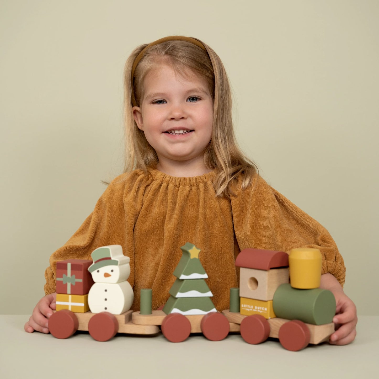 Little Dutch Christmas Stacking Train